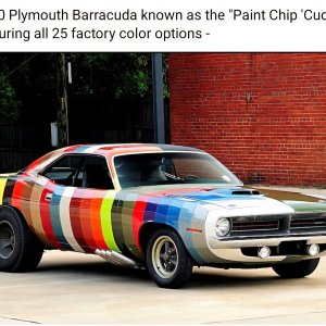 Paint Chip Cuda